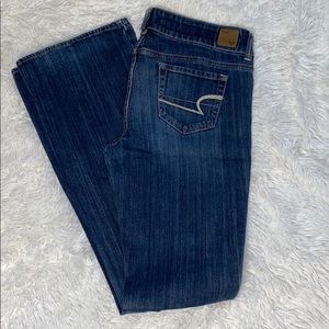 AE Artist Flare Stretch Jeans Size 10 XLong